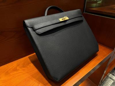 wholesale quality hermes kelly depeches 36 togo noir ghw